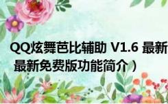 QQ炫舞芭比辅助 V1.6 最新免费版（QQ炫舞芭比辅助 V1.6 最新免费版功能简介）