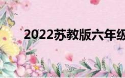 2022苏教版六年级数学上册教学计划