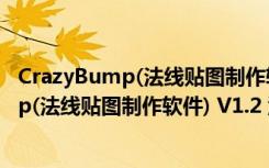 CrazyBump(法线贴图制作软件) V1.2 汉化版（CrazyBump(法线贴图制作软件) V1.2 汉化版功能简介）