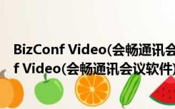 BizConf Video(会畅通讯会议软件) V5.0 官方版（BizConf Video(会畅通讯会议软件) V5.0 官方版功能简介）