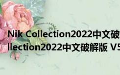 Nik Collection2022中文破解版 V5.0 免费完整版（Nik Collection2022中文破解版 V5.0 免费完整版功能简介）