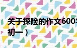 关于探险的作文600字初中（探险作文600字初一）