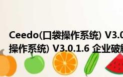 Ceedo(口袋操作系统) V3.0.1.6 企业破解版（Ceedo(口袋操作系统) V3.0.1.6 企业破解版功能简介）