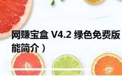 网赚宝盒 V4.2 绿色免费版（网赚宝盒 V4.2 绿色免费版功能简介）