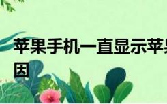 苹果手机一直显示苹果标志开不了机是什么原因