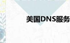 美国DNS服务器（美国dns）