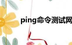 ping命令测试网络丢包ping大包