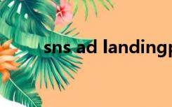 sns ad landingpages可以删除吗