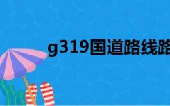 g319国道路线路图（G319国道）