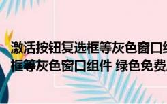 激活按钮复选框等灰色窗口组件 绿色免费版（激活按钮复选框等灰色窗口组件 绿色免费版功能简介）