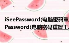 iSeePassword(电脑密码重置工具) V2.6.2.2 绿色版（iSeePassword(电脑密码重置工具) V2.6.2.2 绿色版功能简介）