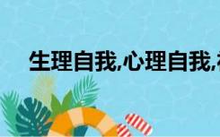 生理自我,心理自我,社会自我是谁的理论