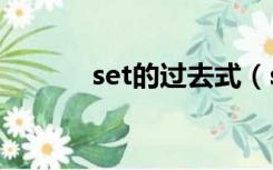 set的过去式（send的过去式）