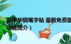 庞中华钢笔字帖 最新免费版（庞中华钢笔字帖 最新免费版功能简介）