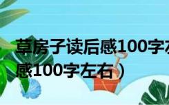 草房子读后感100字左右四年级（草房子读后感100字左右）