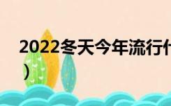 2022冬天今年流行什么鞋（今年流行什么鞋）