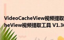 VideoCacheView视频提取工具 V1.36 汉化版（VideoCacheView视频提取工具 V1.36 汉化版功能简介）