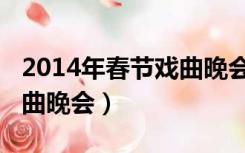 2014年春节戏曲晚会宣传片（2014年春节戏曲晚会）