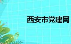 西安市党建网（西安党建网）