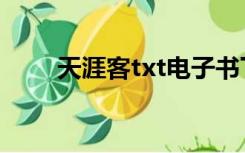 天涯客txt电子书下载（天涯客txt）