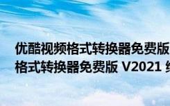 优酷视频格式转换器免费版 V2021 绿色最新版（优酷视频格式转换器免费版 V2021 绿色最新版功能简介）