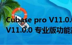 Cubase pro V11.0.0 专业版（Cubase pro V11.0.0 专业版功能简介）