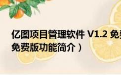 亿图项目管理软件 V1.2 免费版（亿图项目管理软件 V1.2 免费版功能简介）