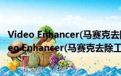 Video Enhancer(马赛克去除工具) V2.0 绿色免费版（Video Enhancer(马赛克去除工具) V2.0 绿色免费版功能简介）