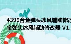 4399合金弹头冰风辅助修改器 V1.3 绿色最新版（4399合金弹头冰风辅助修改器 V1.3 绿色最新版功能简介）