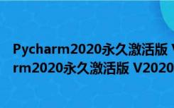 Pycharm2020永久激活版 V2020.3.5 中文免费版（Pycharm2020永久激活版 V2020.3.5 中文免费版功能简介）