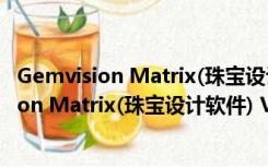 Gemvision Matrix(珠宝设计软件) V9.0 官方版（Gemvision Matrix(珠宝设计软件) V9.0 官方版功能简介）