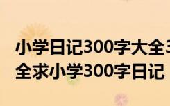 小学日记300字大全30篇（小学日记300字大全求小学300字日记）