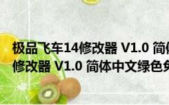 极品飞车14修改器 V1.0 简体中文绿色免费版（极品飞车14修改器 V1.0 简体中文绿色免费版功能简介）