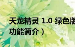 天龙精灵 1.0 绿色版（天龙精灵 1.0 绿色版功能简介）