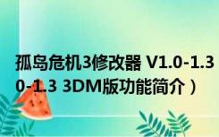 孤岛危机3修改器 V1.0-1.3 3DM版（孤岛危机3修改器 V1.0-1.3 3DM版功能简介）