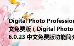 Digital Photo Professional(佳能raw软件) V6.6.0.23 中文免费版（Digital Photo Professional(佳能raw软件) V6.6.0.23 中文免费版功能简介）