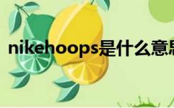 nikehoops是什么意思（oops是什么意思）