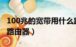 100兆的宽带用什么路由器（百兆宽带用什么路由器）