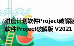 进度计划软件Project破解版 V2021 中文免费版（进度计划软件Project破解版 V2021 中文免费版功能简介）