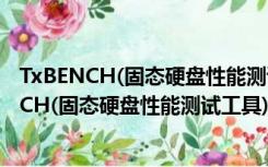 TxBENCH(固态硬盘性能测试工具) V0.98 中文版（TxBENCH(固态硬盘性能测试工具) V0.98 中文版功能简介）