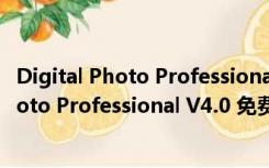 Digital Photo Professional V4.0 免费汉化版（Digital Photo Professional V4.0 免费汉化版功能简介）