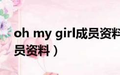 oh my girl成员资料刘是我（oh my girl成员资料）