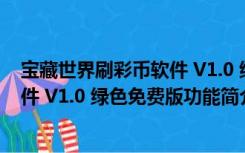 宝藏世界刷彩币软件 V1.0 绿色免费版（宝藏世界刷彩币软件 V1.0 绿色免费版功能简介）