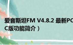 爱音斯坦FM V4.8.2 最新PC版（爱音斯坦FM V4.8.2 最新PC版功能简介）