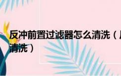 反冲前置过滤器怎么清洗（反冲洗前置过滤器是不是自己能清洗）