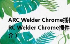 ARC Welder Chrome插件 V41.4410.244.23 免费版（ARC Welder Chrome插件 V41.4410.244.23 免费版功能简介）