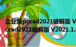 企业版pccad2021破解版 V2021.1.0SP2 免费版（企业版pccad2021破解版 V2021.1.0SP2 免费版功能简介）