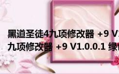 黑道圣徒4九项修改器 +9 V1.0.0.1 绿色免费版（黑道圣徒4九项修改器 +9 V1.0.0.1 绿色免费版功能简介）