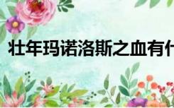 壮年玛诺洛斯之血有什么用 考古学任务奖励