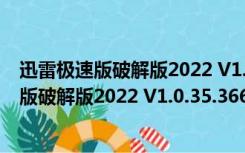 迅雷极速版破解版2022 V1.0.35.366 Win11版（迅雷极速版破解版2022 V1.0.35.366 Win11版功能简介）